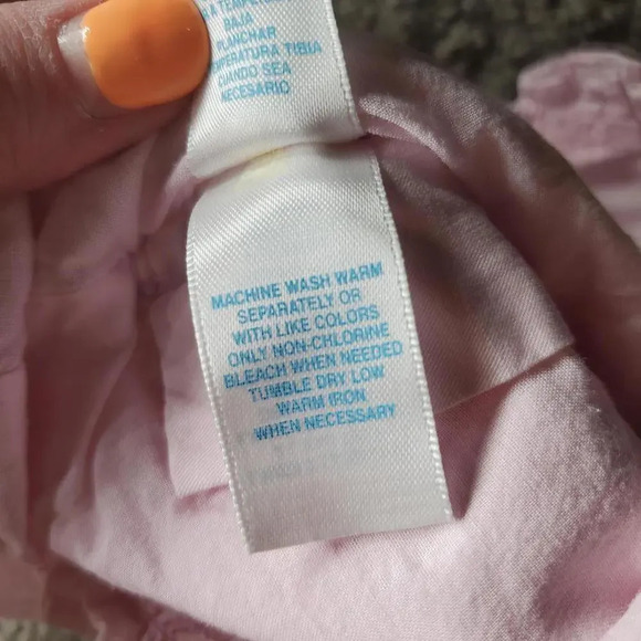 The Children's Place Baby Place Pink Overall Dress Skirtall Size 3-6M - Picture 10 of 12